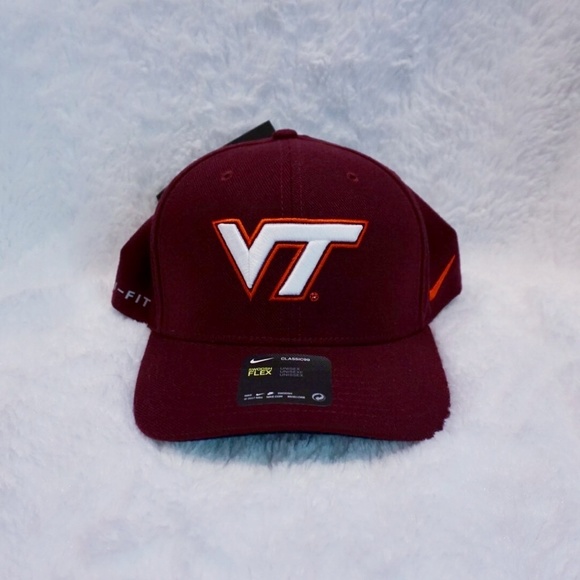 NEW NIKE VIRGINIA TECH HAT VT WITH TAGS UNISEX - Picture 1 of 7